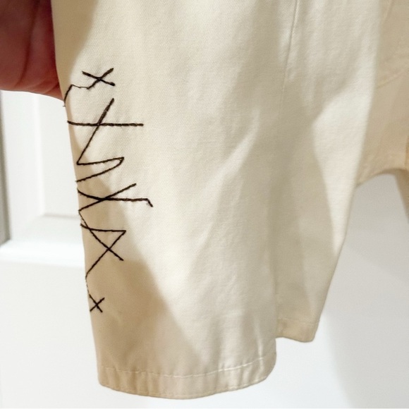 Johnny Was Vintage Ivory Embroidered Rose Floral Blazer Jacket Bohemian M - Picture 4 of 14